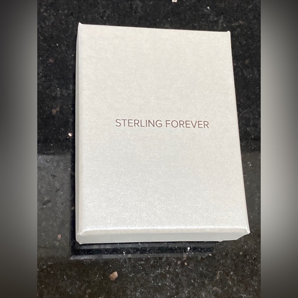 Sterling Forever 14k Gold Plated Cubic Zirconia Curb Chain Necklace - Picture 7 of 7